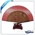 silk hand fans with box